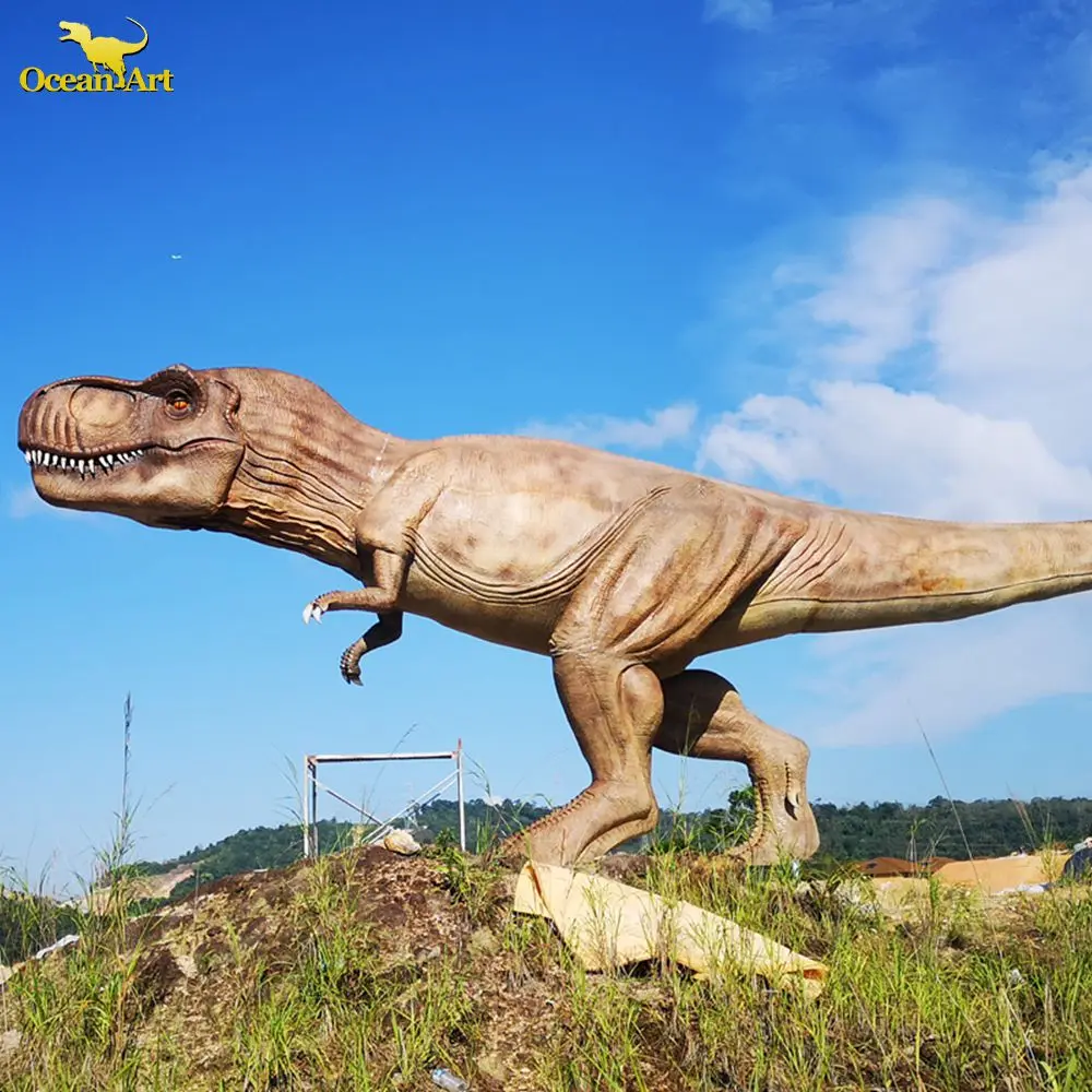 Realistic Mechanical Dinosaur Animatronic Dinosaur Model For theme Park