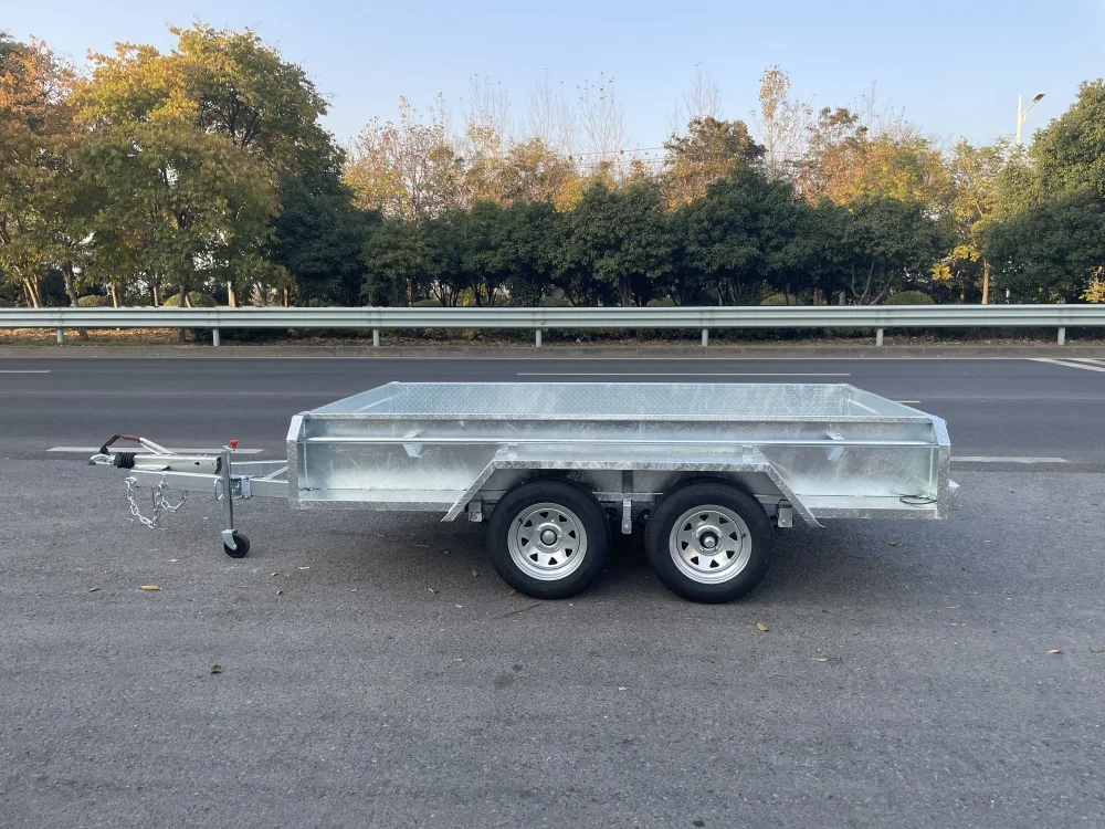 Tandem trailer   European mechanical drum brake