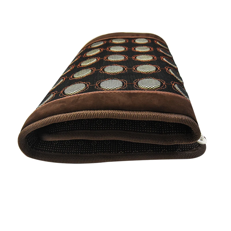 2024 new design Far Infrared Natural Photon Jade  Heating Pad Stone Therapy Mat with Adjustable Temperature Smart Controller