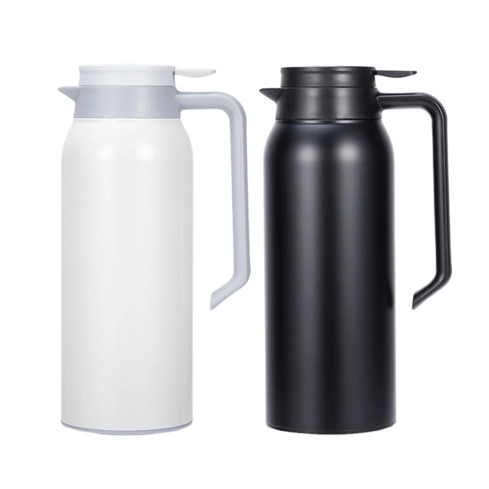 Amazon Stainless Steel Water Bottle Thermal Flask Vacuum Water Kettle Milk Coffee Pot Thermos Bottle Water Jug