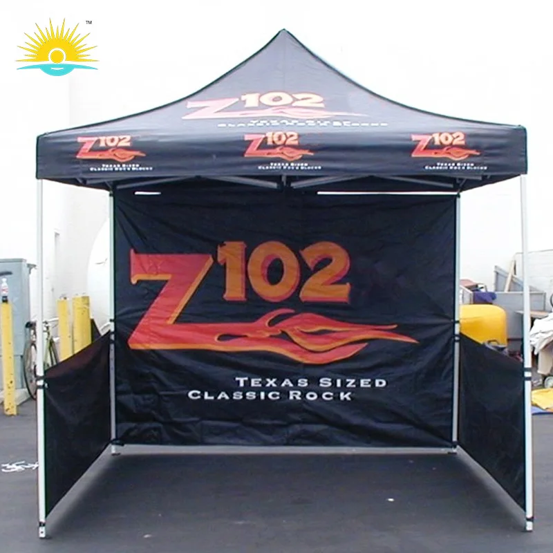 Sunshine custom printed 10x10ft Canopy tent aluminum frame pop up shower 3x3canopy roof top tent trade show tents