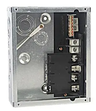 Metal Electrical Control Breaker Box High Quality Multi-Space Main Breaker Panel squared outdoor waterproof electrical box