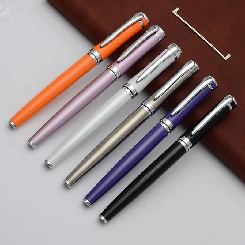 Metal Roller Ball Pen  Business Gifts Calligraphy Fountain Pen Baoer