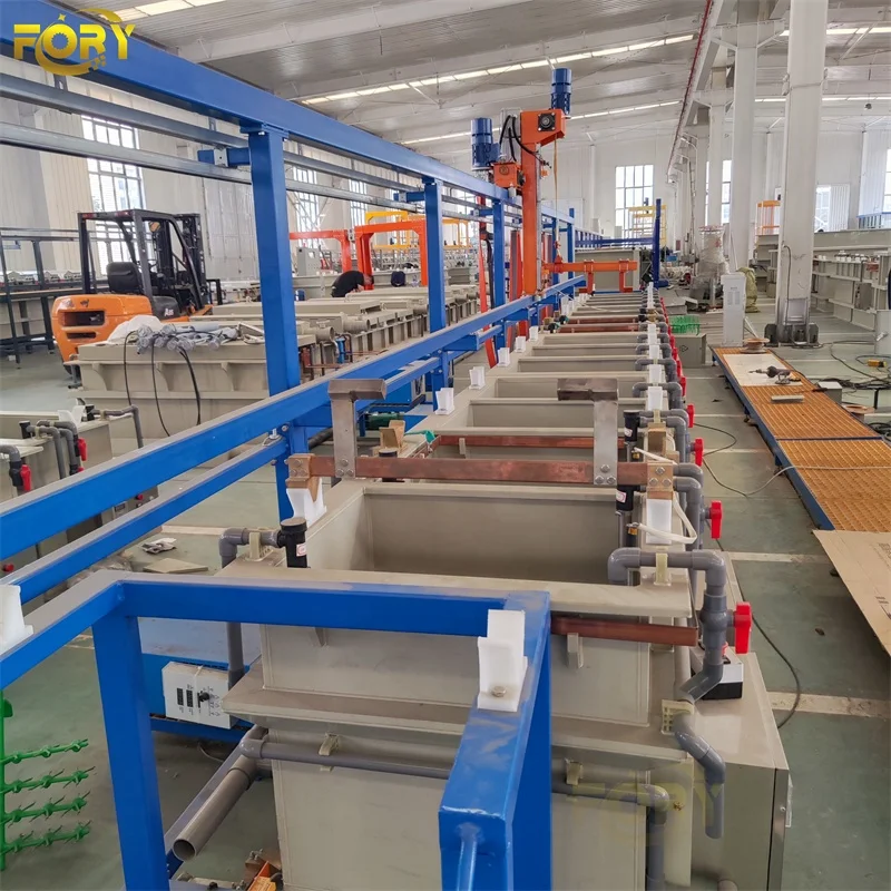 Linyi Fory bath for nickel plating  barrel type zinc plating  electro galvanizing electroplating machine