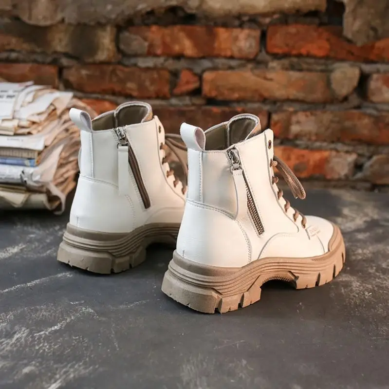 2022 Amazon  Popular Style Cowboy Boots Cool Young Girl Shoes PU Upper With Warm Fur Lining Front Zip Boots