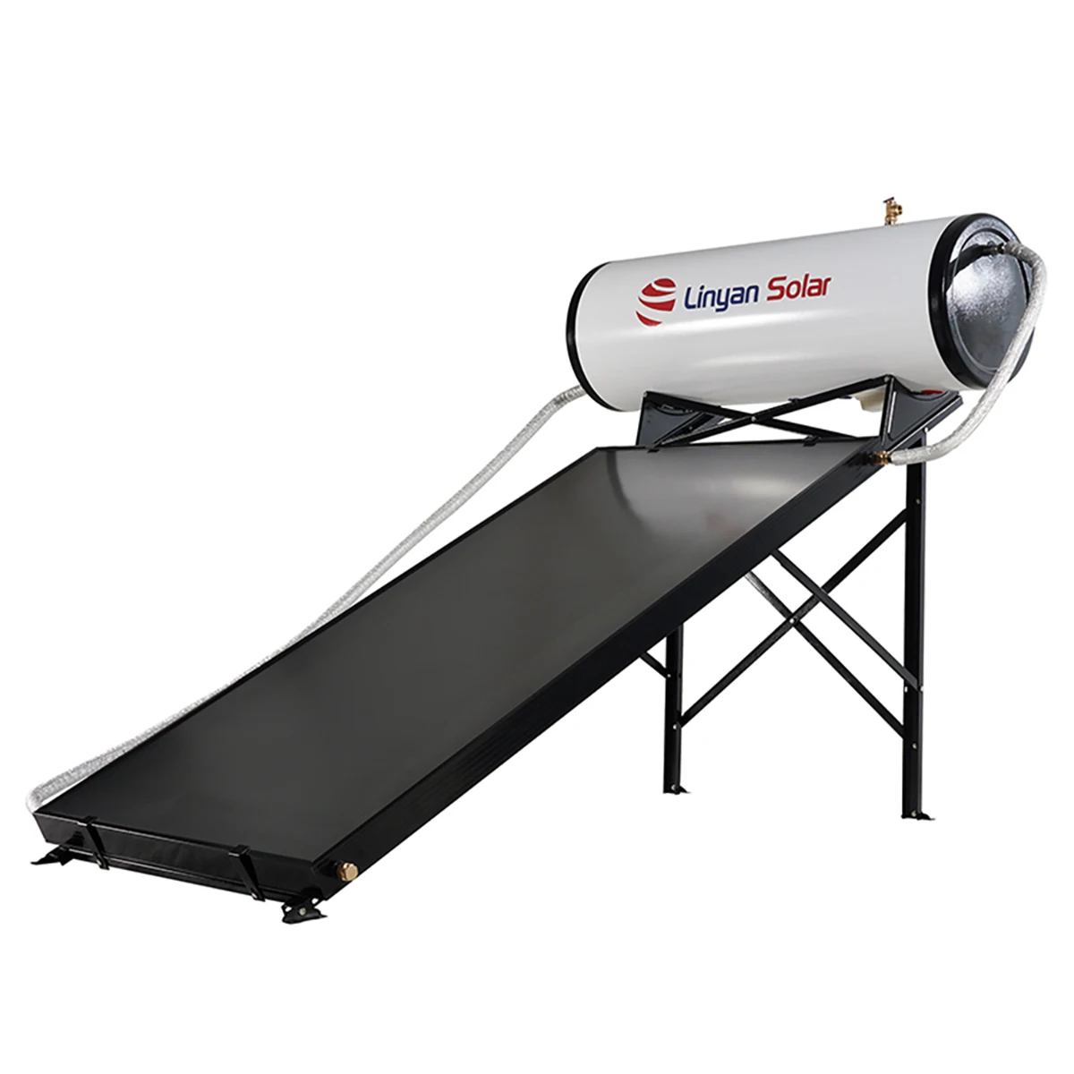 LINYAN chauffe eau solaire thermodynamique 100L 150L 200L 300L 500L roof top flat plate panel solar water heater for shower