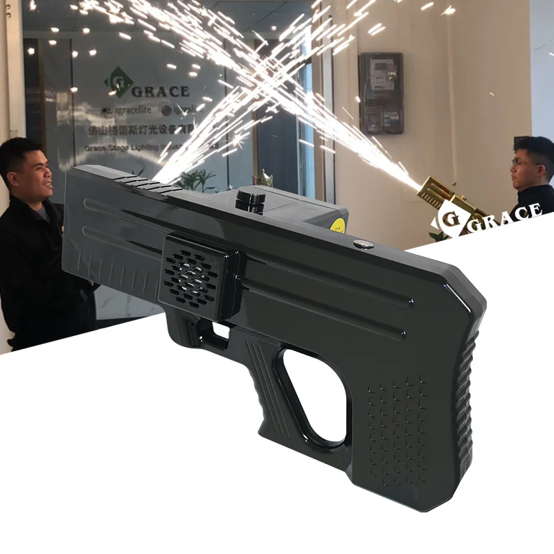 Igracelite Cold Fire Gun Pyro  Firework Gun Toy For Wedding Bars