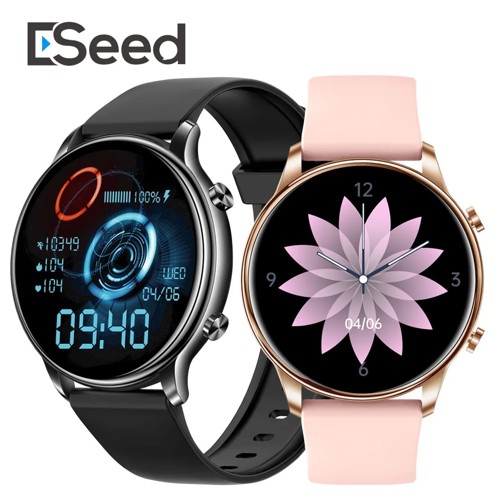Eseed 1.32 inch Round Touch Screen Smartwatch Y66 BT Calling Health Men Ladies Smart Watch with APP GPS Sports Watches