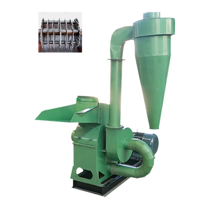 China manufactory used grain for sale corncob poultry hammer mill grinding feed crushing machine with price
