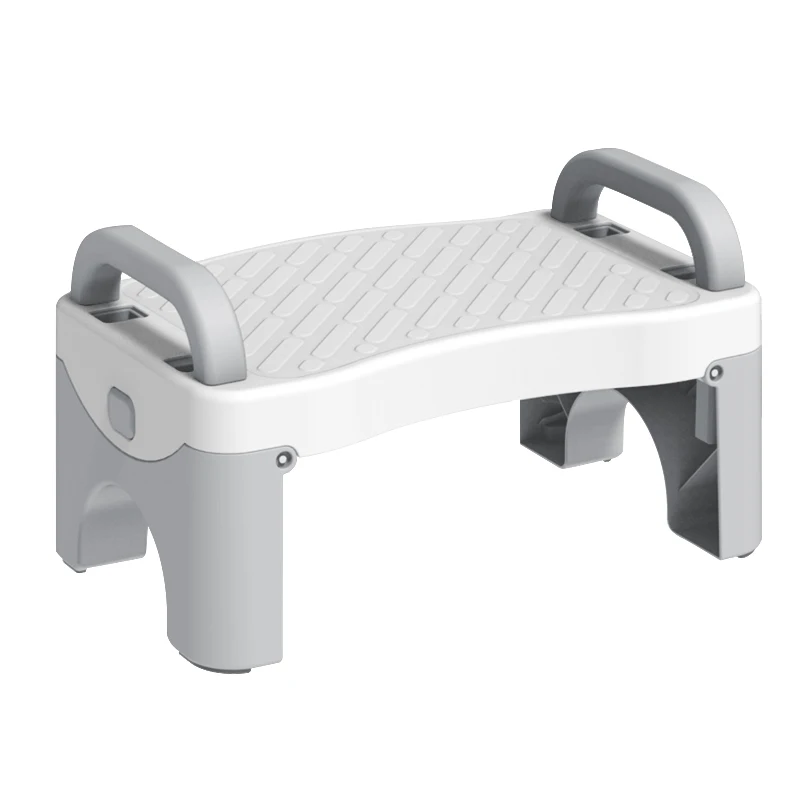 Folding Step Stool Portable Chair Seat For Home Use Kids Handle Portable Small Bench
