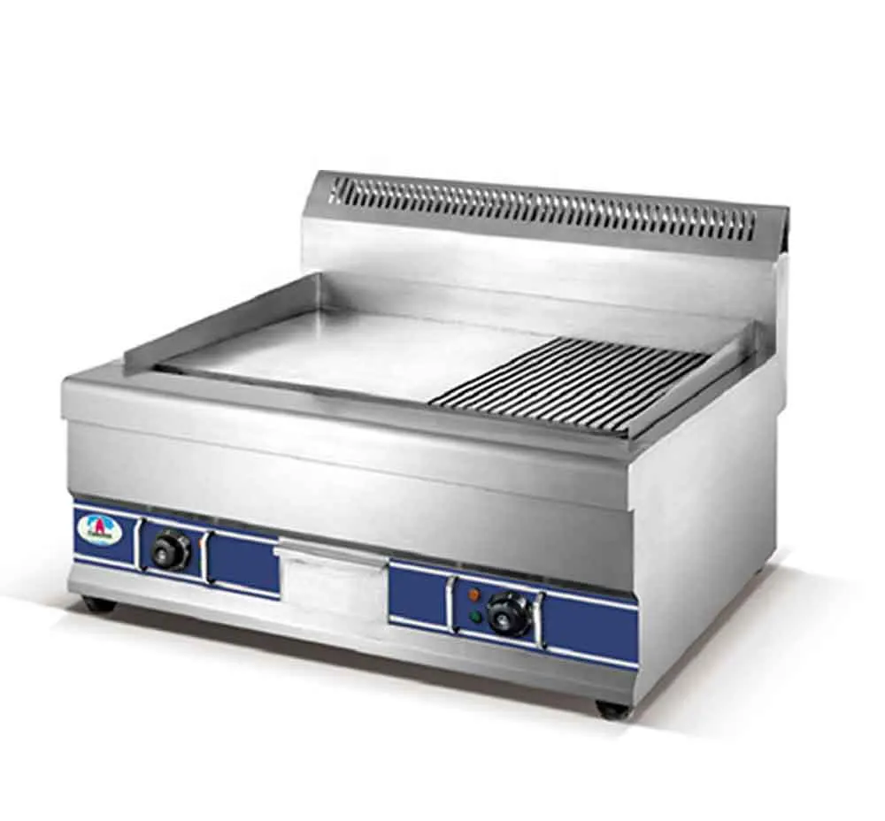 Коммерческая столешница, плоская газовая фритюрница/газовая плита для ресторана, кухни