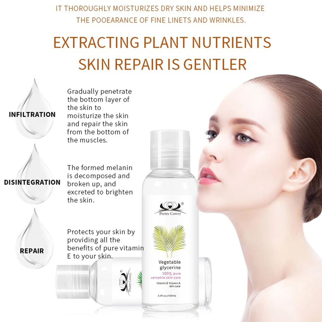 Face Oil Facial Oil Organic Repair Moisturizing Vitamin E Anti Wrinkle Face Oil For Face