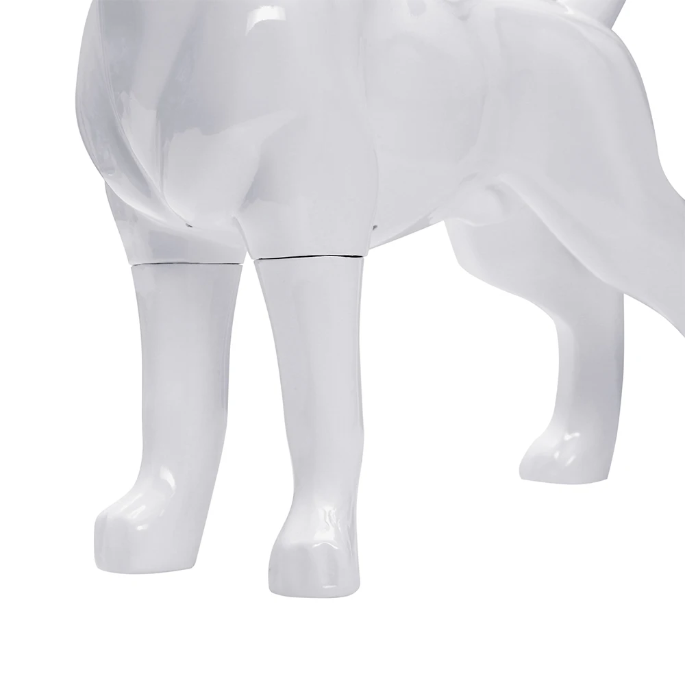 Jos wholesale vivid pet dog mannequin window display pet dog clothes display dog for pet accessories shop