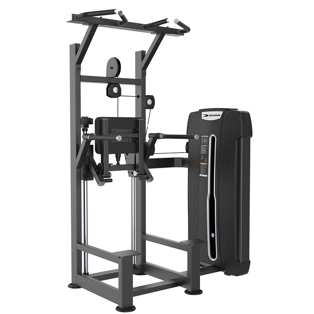 Vertical Press Machine Commercial Gym Machine Indoor Strength Steel Machine with Pin Loaded Seated Chest Press