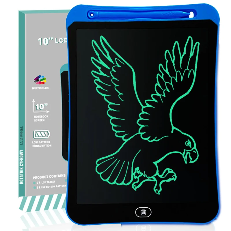 8.5 Inch Kids Writing Board Children Gifts Teaching Tool Drawing Board White Black Red Blue Green 146*226*5.6mm CN;GUA CR2025