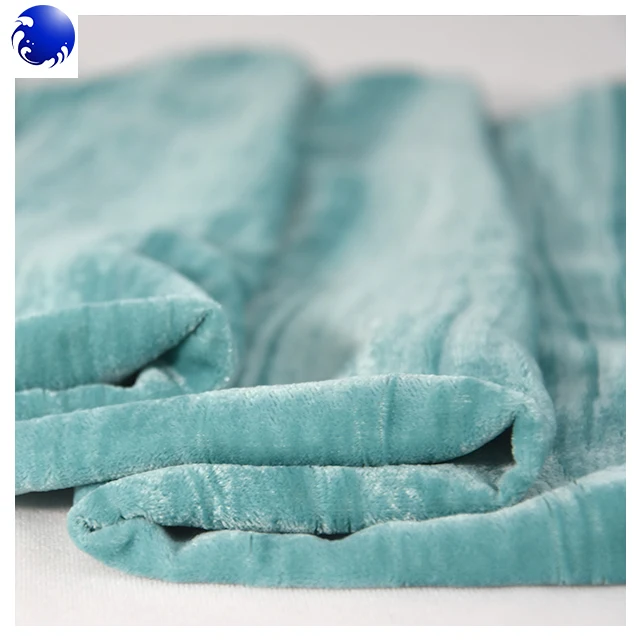 100% polyester woven fabric  crushed micro velvet fabric 9000