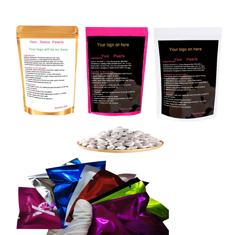 3 в 1 для избавления от зависимостей замка застежка-молнии исцеления жемчуг пакет мед производителя оптовая продажа Йони