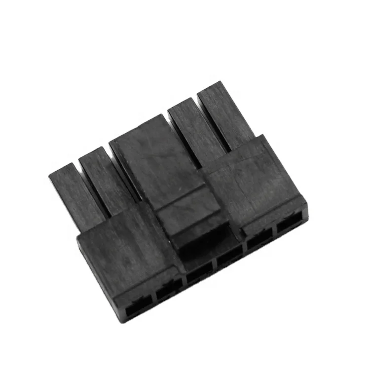 Micro-Fit 3.0 Receptacle Housing, Single Row, 6 Circuits,molex,43645-0600,connector