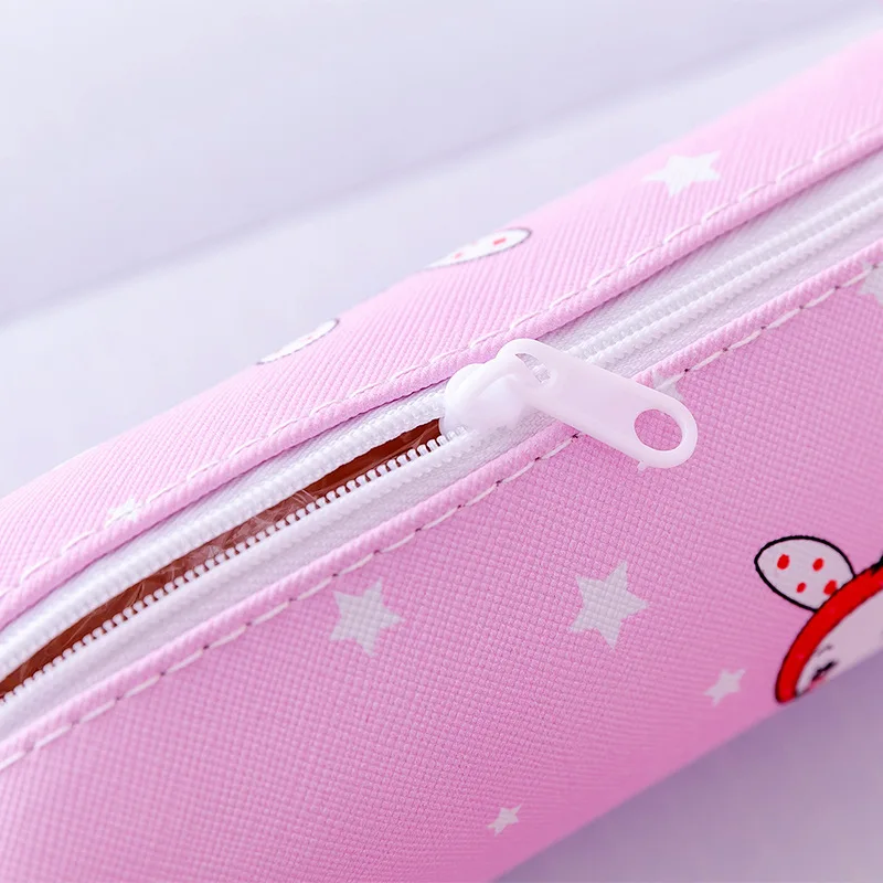 Professional custom 2022  fashion pu leather printing pattern cartuchera unicorn pencil pouch for girls