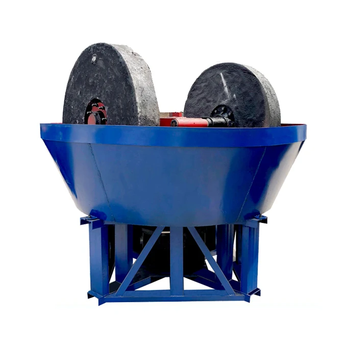 Large capacity wet pan gold grinding mill machine wet grinding mill machine for gold