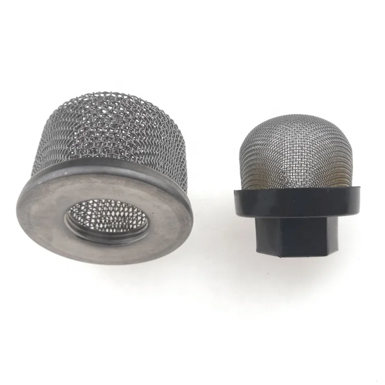 Spray machine suction filter