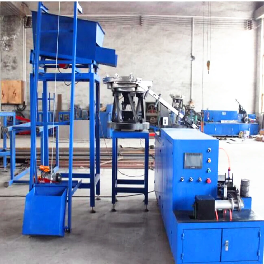 New invented high efficiency coil nail making machine