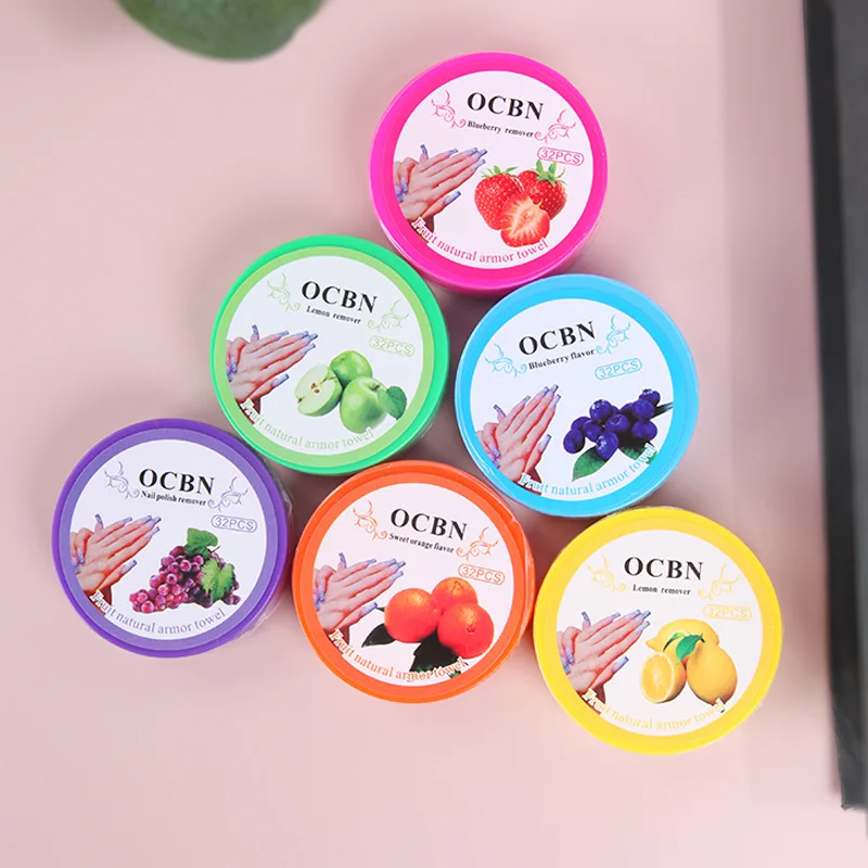 Free Sample Round Wet Wipes Nail Care Nonwoven Fabric Special for Manicure Nail Remover Wipes