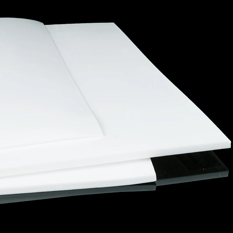 Оптовая продажа на заказ толщина высокая термостойкость белый PTFE девственный пластиковый лист