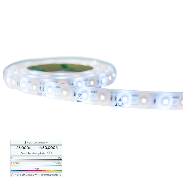
60 Leds 5050 with IC Programmable LED Tape 24V Blister RGB IC LED Strip Light 