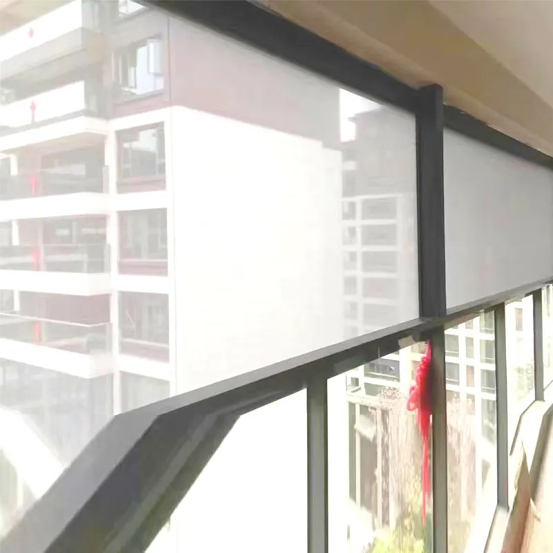 Professional Factory Customized Roller Blind Electric Motorized Shades Heavy Duty Pvc Roller Blinds Roller Shade Blinds Motor