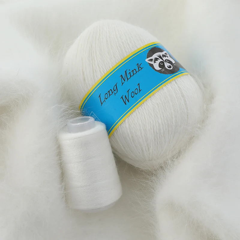 Горячая Распродажа норки пряжи 14s/2 Оптовая продажа с фабрики толстый удлинённый из шерсти альпаки и кашемира Пряжа для ручного вязаный шарф 95 цвета 50 г + 20