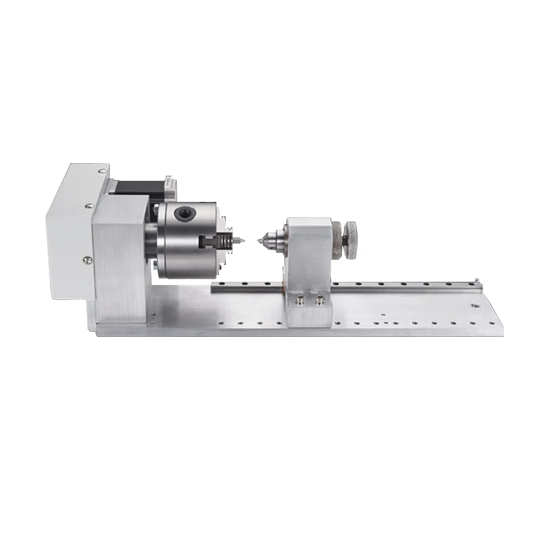 CNC engraving machine upgrade parts 4th axis rotation axis with slide rail for CNC engraving