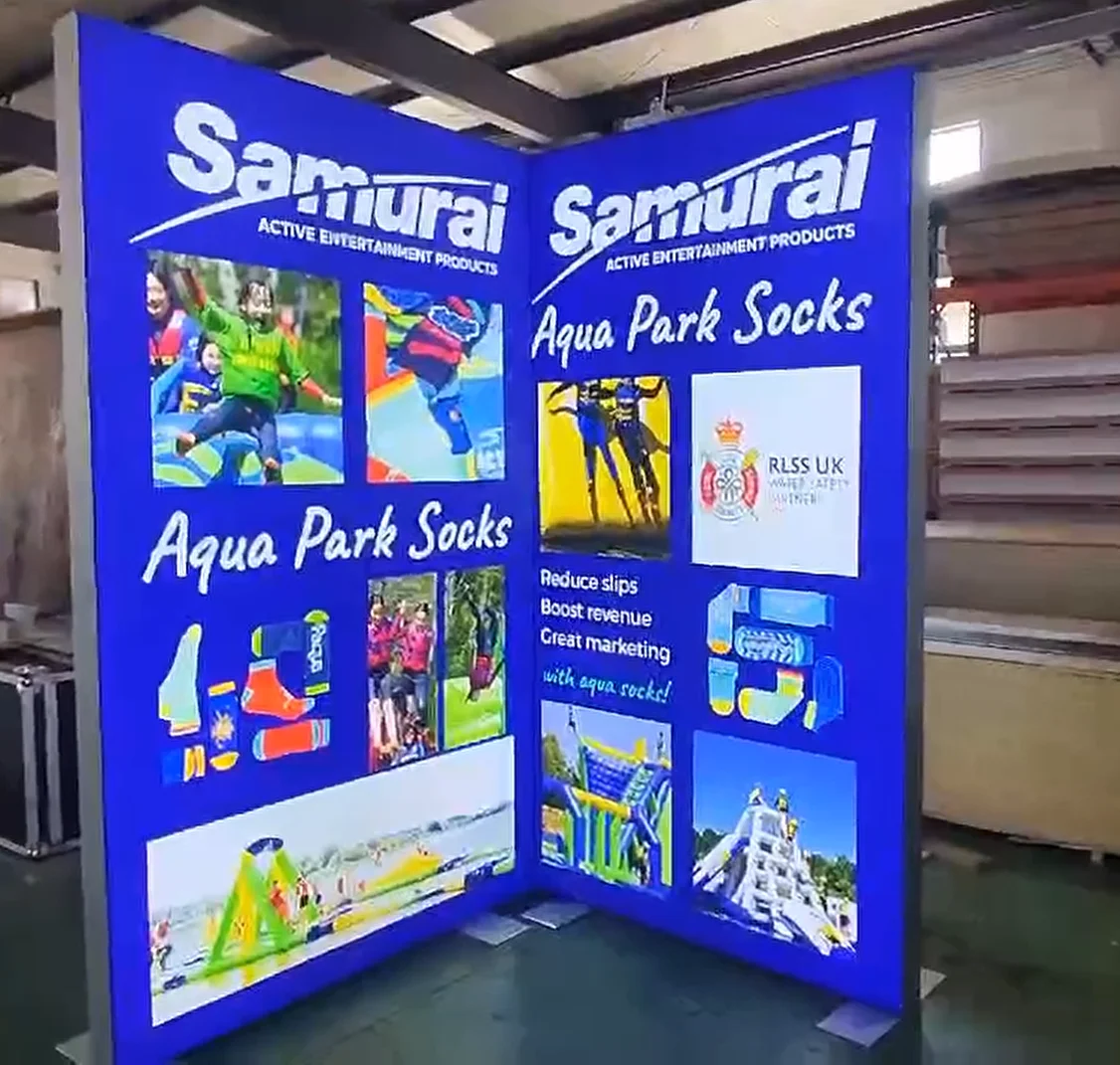 Led Lite Banner Exhibition Booth Stand Design Trade Show Equipment Display Booth 10 X 10