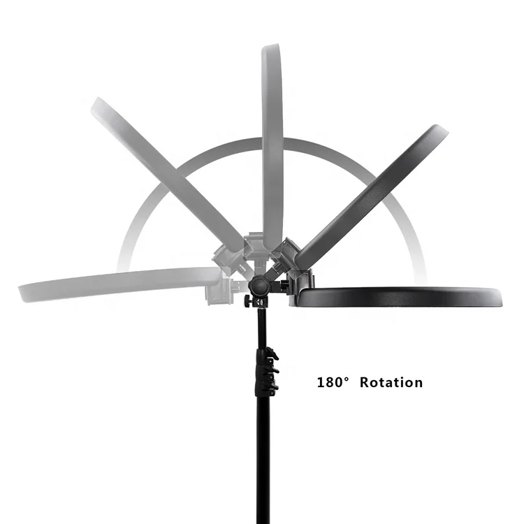 18 inch 65W makeup lamp modern 3200-5600K color changing tik tok ring light led lighting kit bicolor for video