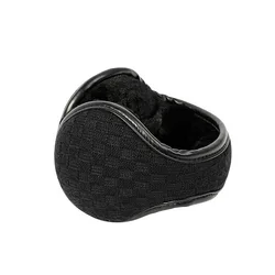 Прочные шерстяные вязаные осенне-зимние однотонные Наушники унисекс 5 цветов с защитой от холода