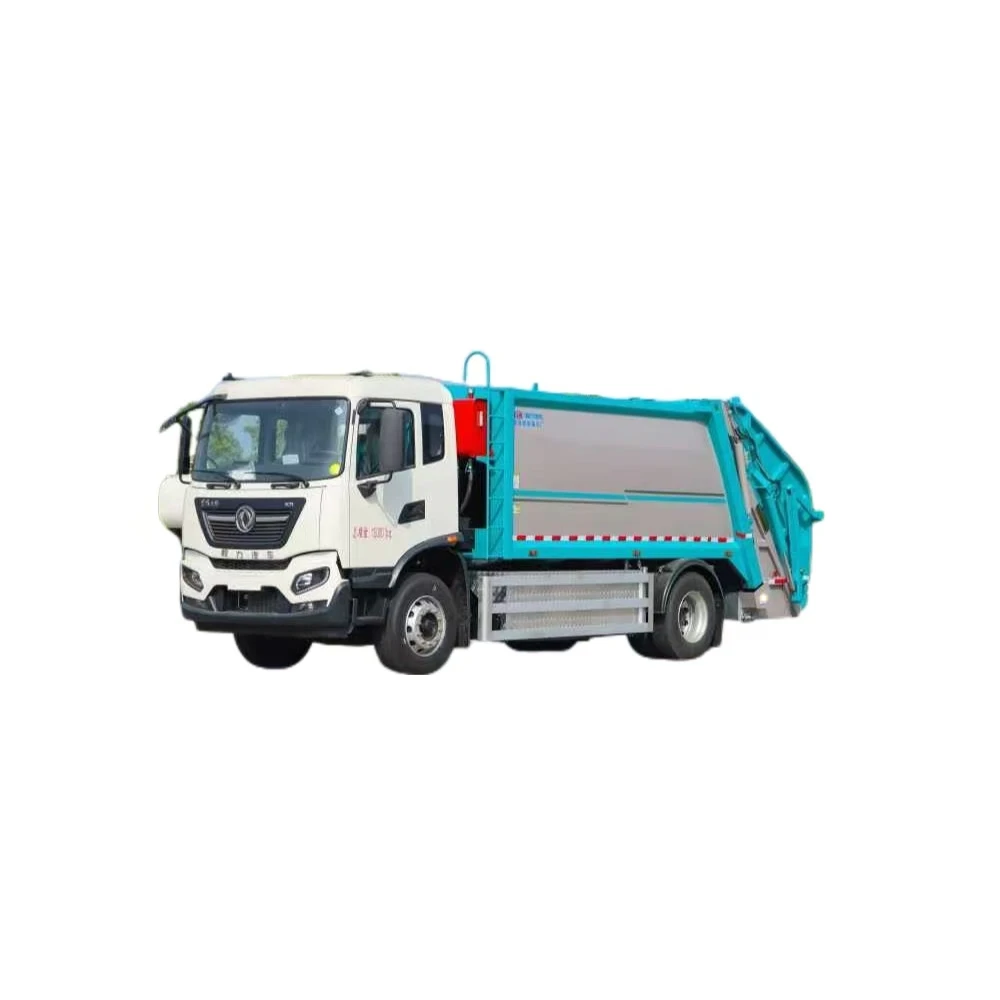 DONGFENG Garbage Truck Pure Electric 10Ton Compressed Rubbish Truck High Quality Waste Disposal Truck