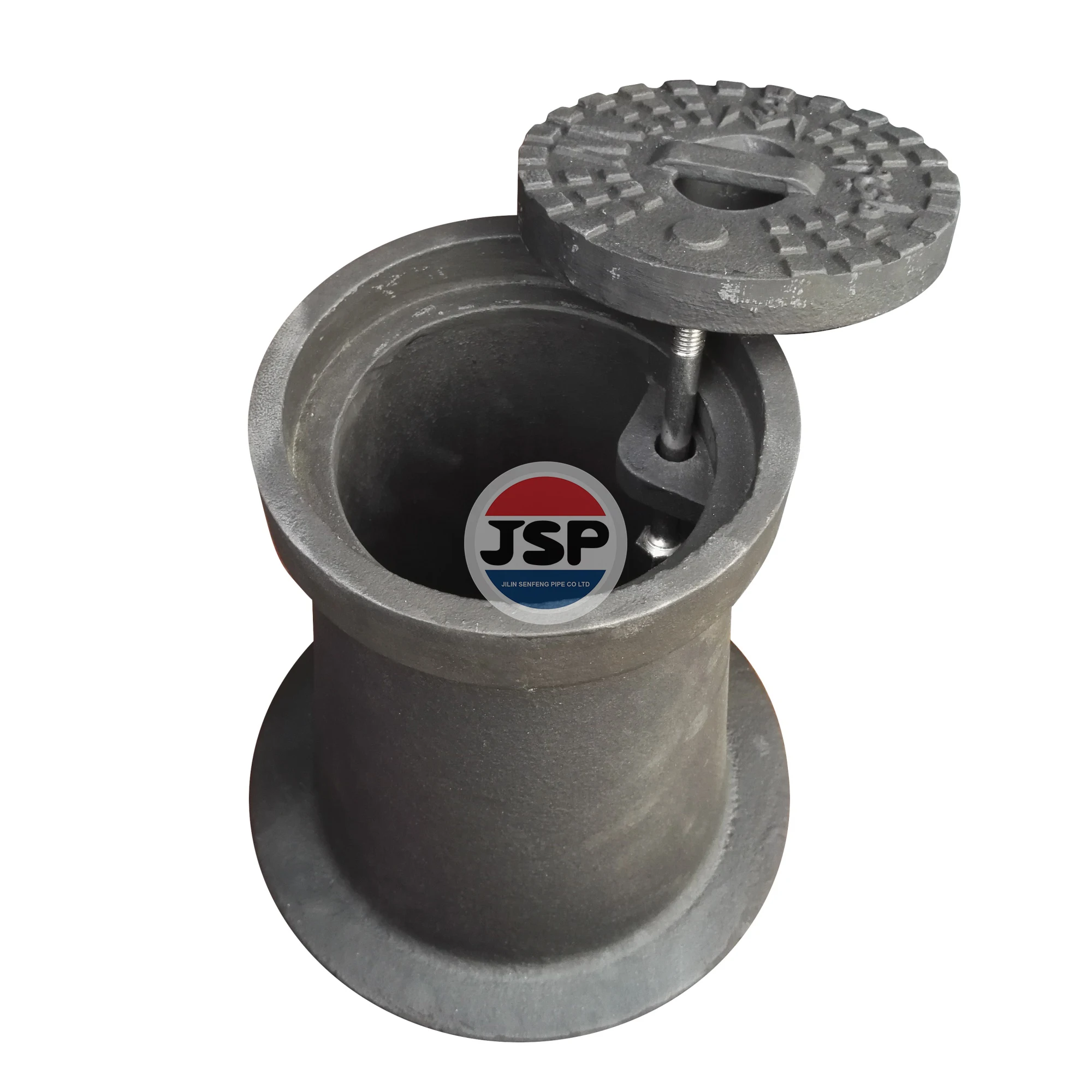 JSP   Ductile Iron Surface Box Cast Iron Ductile Surface Box Valve Box Withe Black Bitumen Paint