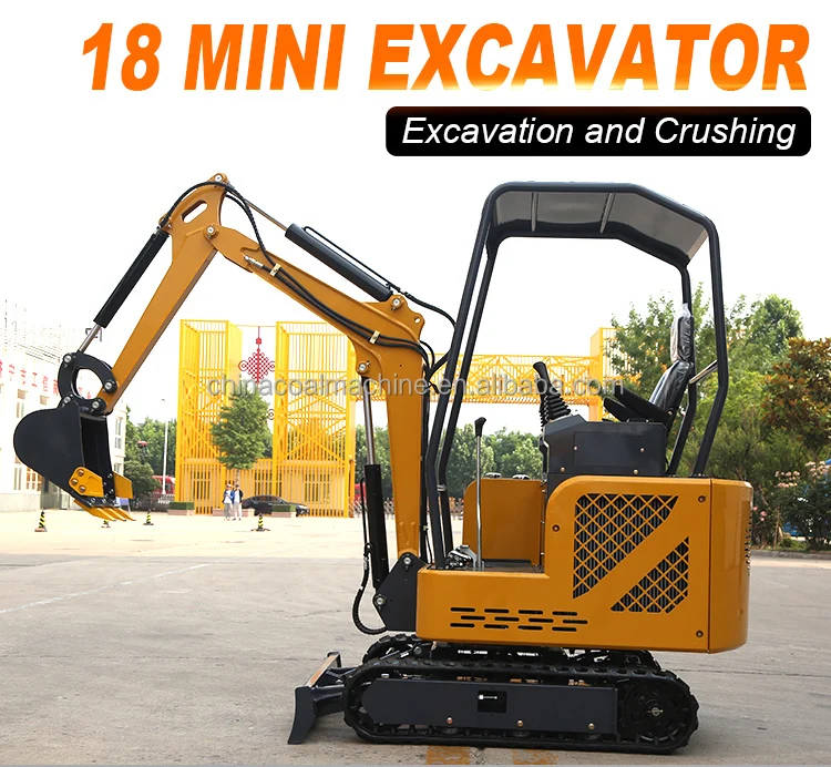 Mini Crawler Excavator For Earthwork Projects Orchard landscaping Digging Trenches Excavators