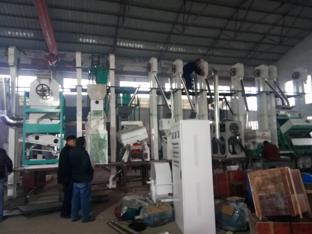20-30 tons capacity complete set rice milling machine/ rice processing line
