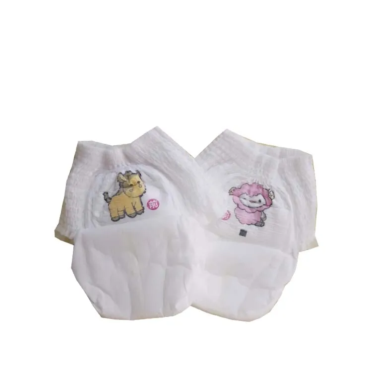 Высококачественные дышащие одноразовые детские подгузники
