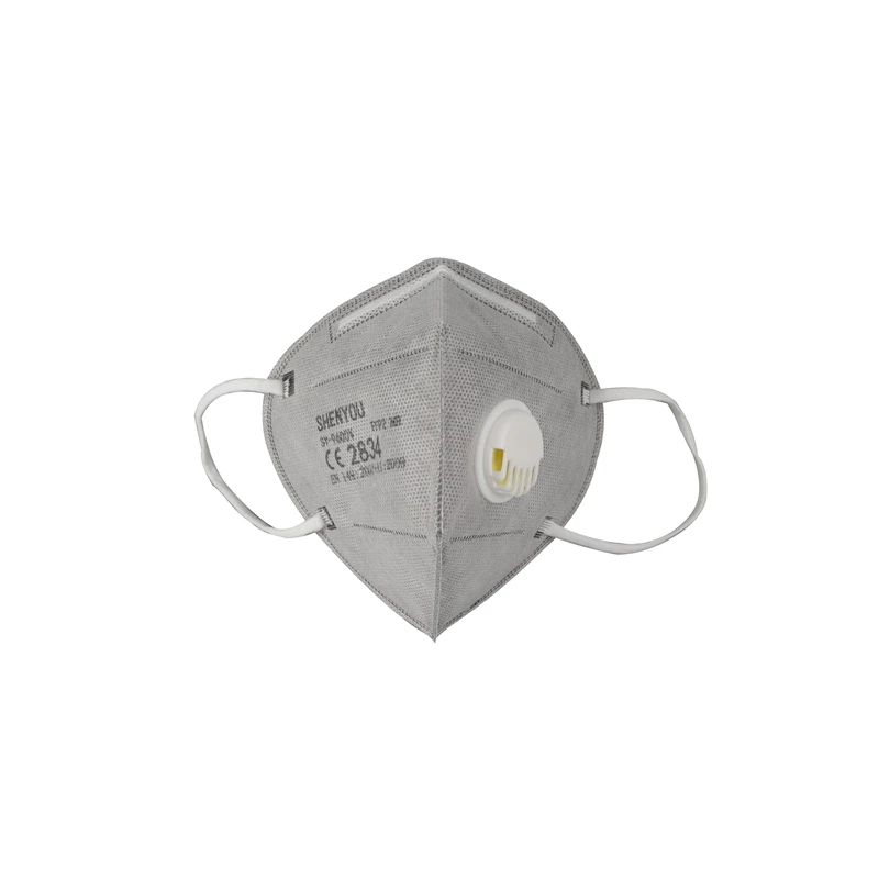 2021 New Arrival Protective Mask Breathable CE Certified En149 FFP2 Mask With Valve