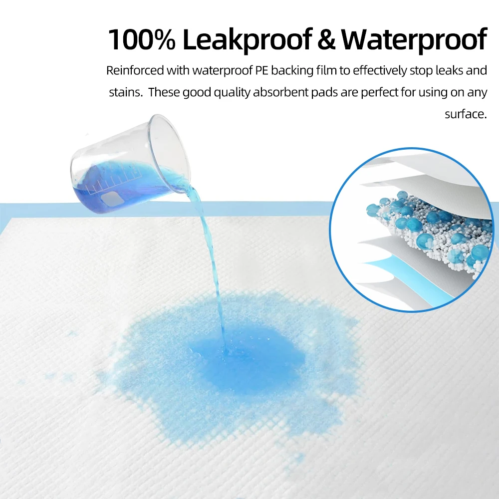 OEM Disposable Incontinent Pad Medical Use Baby Nursing Disposable Diaper Underpad Manufactured Professional Underpad Company