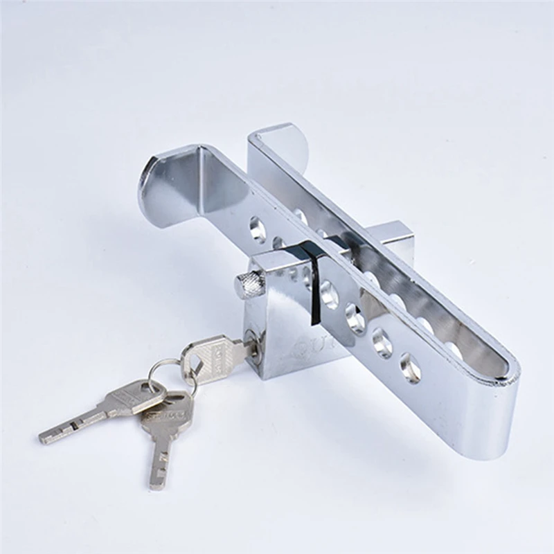High Quality Alloy Steel Car Security Lock Automobile Hidden Anti Theft Brake Throttle Clutch Pedal Lock