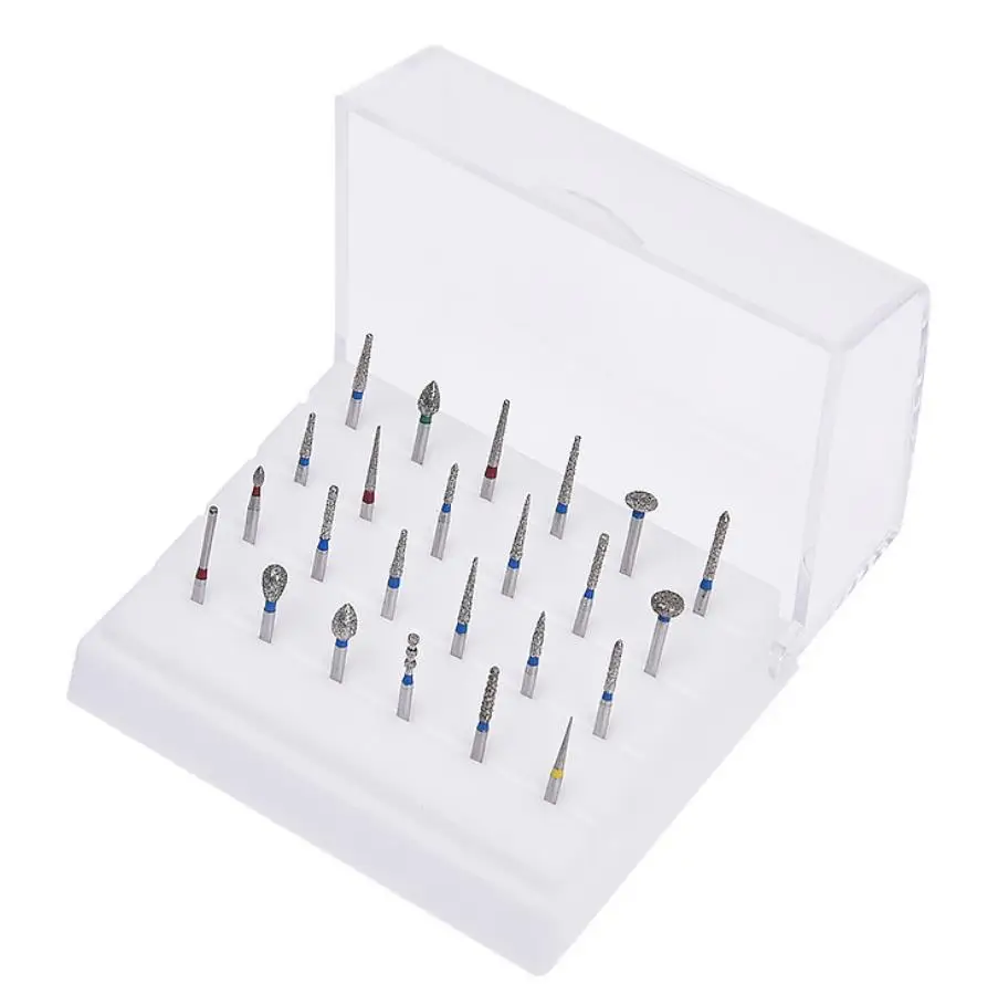 Dental preparation set flexible polisher dental burs diamond burs dental lab