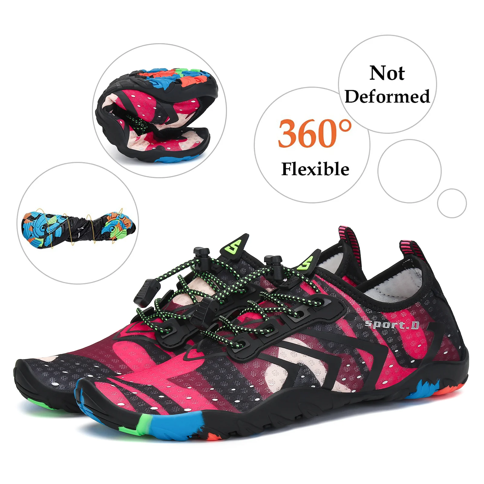 Factory Direct Quick Drying Water Shoes Unisex High Quality Breathable Water Shoes Unisex