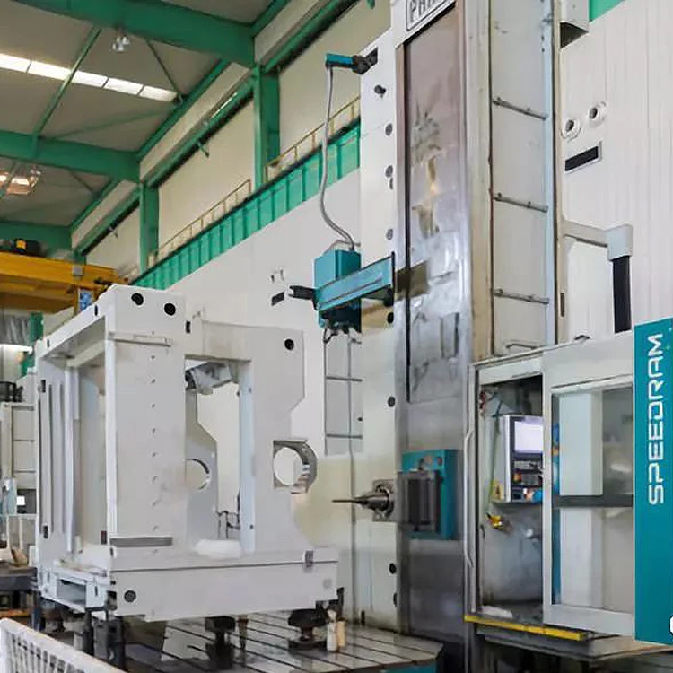 Gantry machining service heavy CNC machining large machinery housing parts steel frame shell fabrication and welding assembly