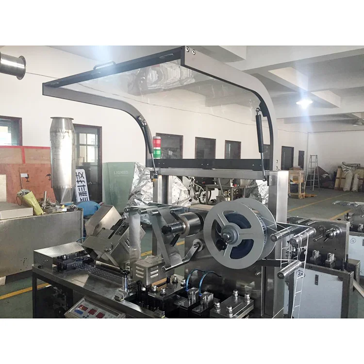 China Factory Automatic Packaging Tablet Capsule Pill Flat Plate Sealing Alu Pvc Forming Blister Packing Machine Price For Sale