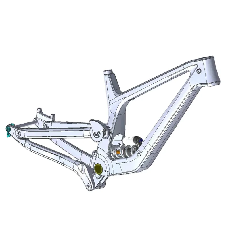 Custom Paint 29er Full Suspension Carbon Mountain Bike Frame Enduro Carbon 29 Boosts Mtb