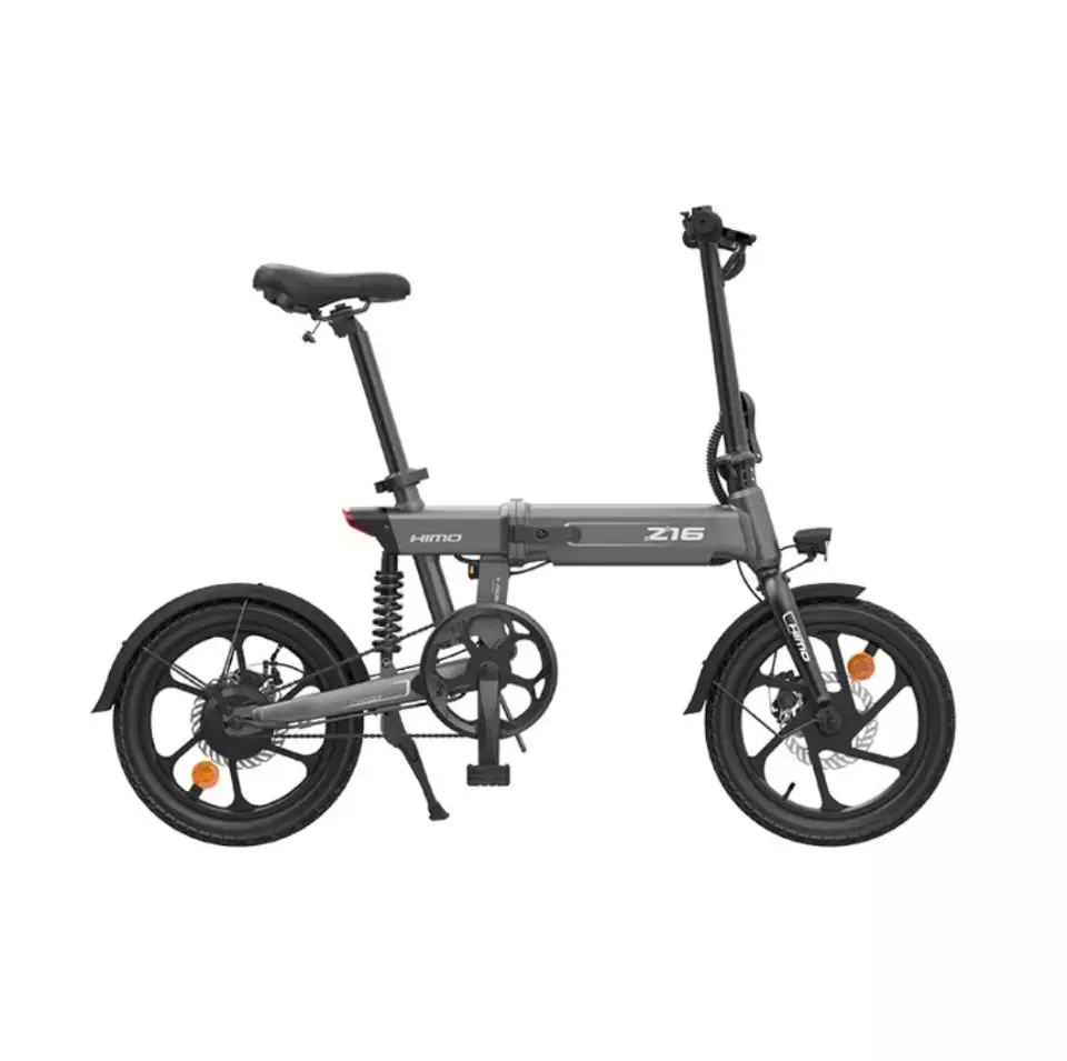 
New CE Xiaomi HIMO Z16 16 Inch Folding Mini 36V350W 10Ah Lithium 25KM/h Long Mileage LCD Pedal Assist Electric Bicycle Bike 