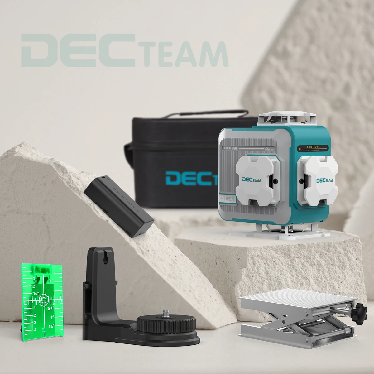 M04CG 4x360 4D Nivel Laser Level Concrete Self Leveling Water Proof Device huepar 4D laser level